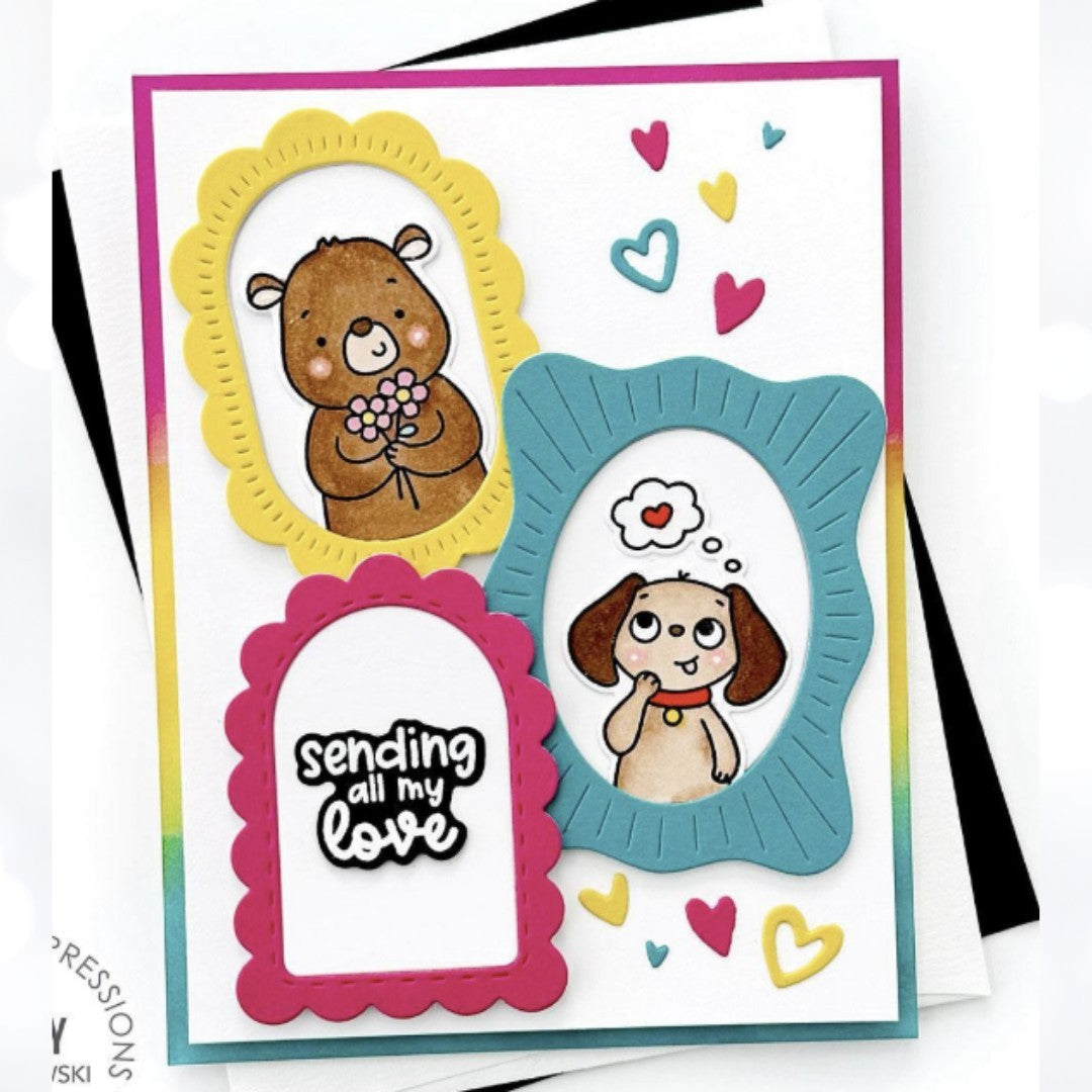 Taylored Expressions FANCY FEATURE FRAMES Dies