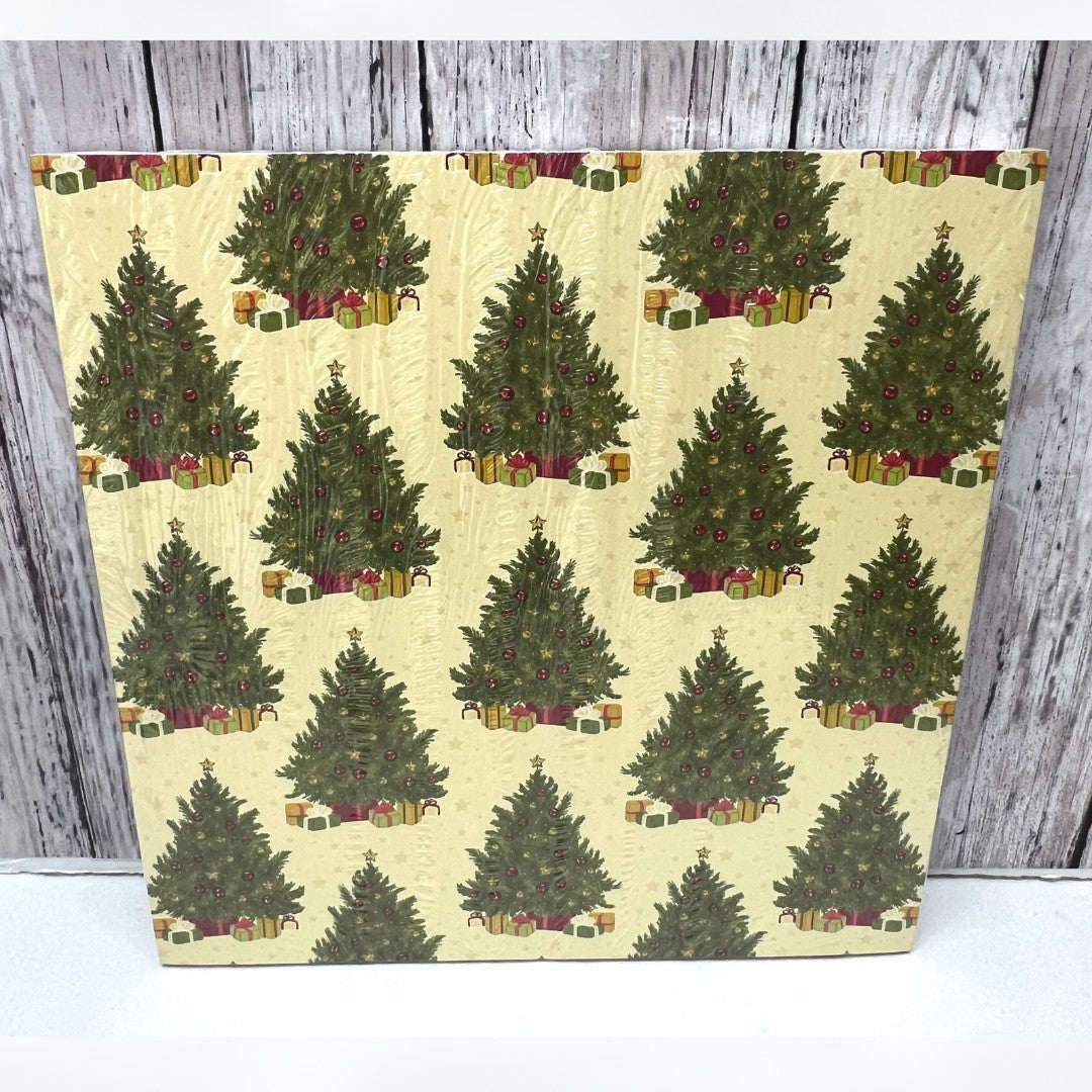 Stampin Up NIGHT BEFORE CHRISTMAS 6x6 Paper DSP Cardstock 48 Sheets
