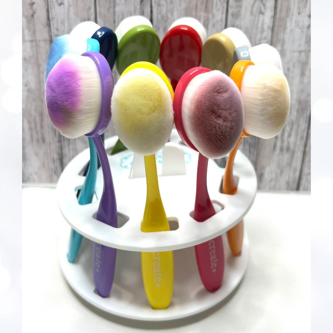 Taylored Expressions BLENDING BRUSH HOLDER Spinner Organizer