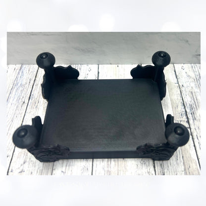 Black Tim Holtz MINI BLENDING BRUSH Holder 3D Printed Organizer Storage