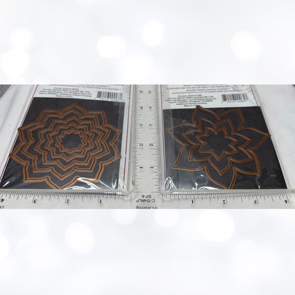 Spellbinders NESTED POINSETTIA Blossom Two Dies