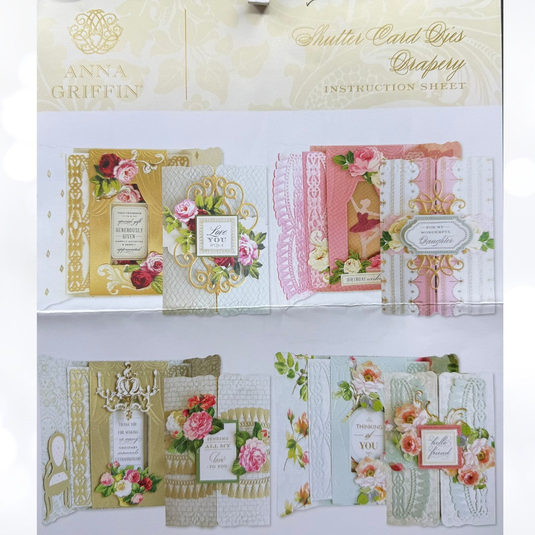 Anna Griffin SHUTTER CARD DRAPERY Dies