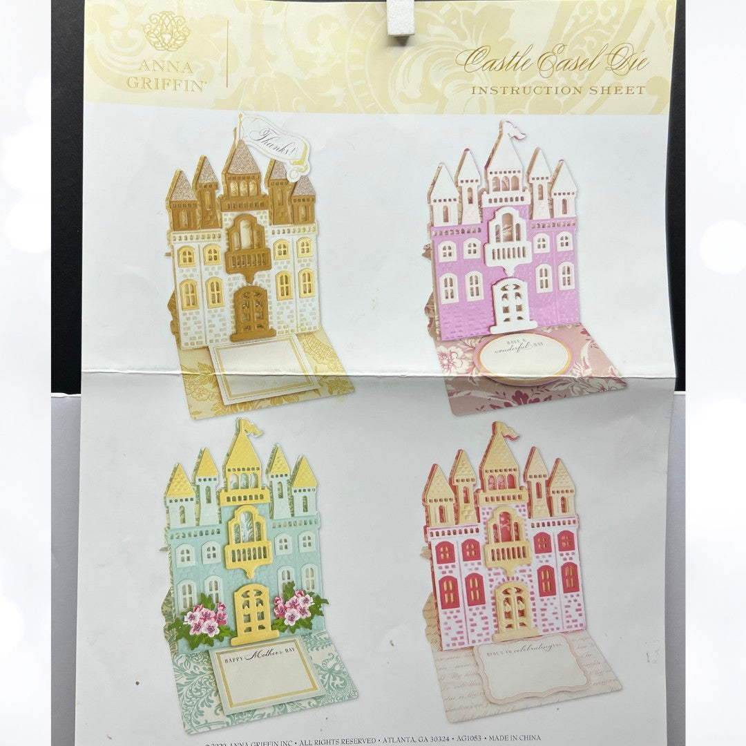 Anna Griffin CASTLE EASEL Fairy Tale Princess Dies