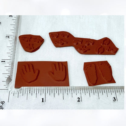 ART DOLLS Children Mixed Media Rubber Stamps Lot