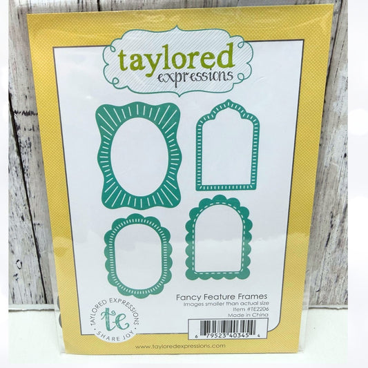 Taylored Expressions FANCY FEATURE FRAMES Dies