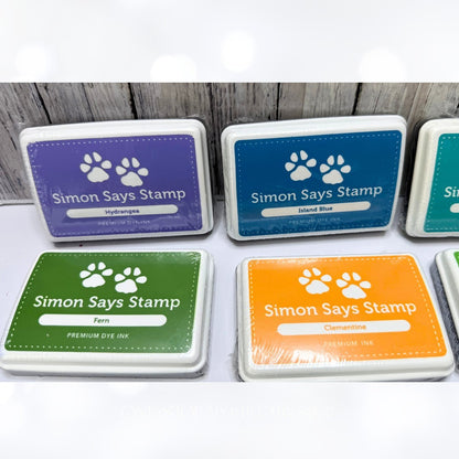 Simon Says Stamp PREMIUM DYE INK Stamp Pads Lot of 13