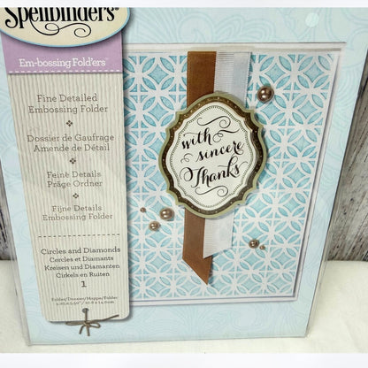 Simon Says Stamp Sunny Studios Holly Balloons Plaid Embossing Folders Lot of 4