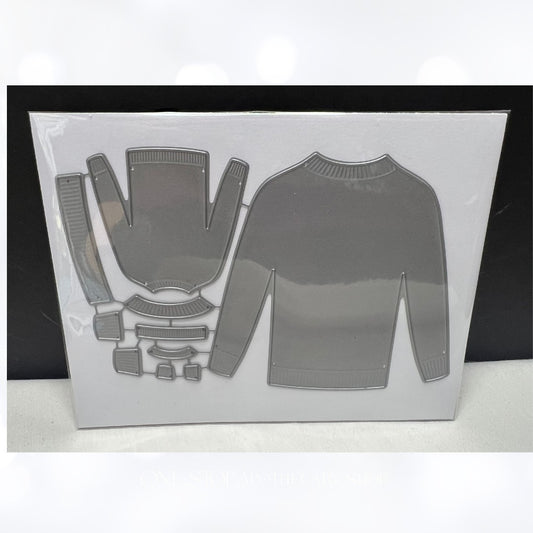 My Favorite Things COMFY SWEATER Fall Christmas Autumn Die-namics Dies