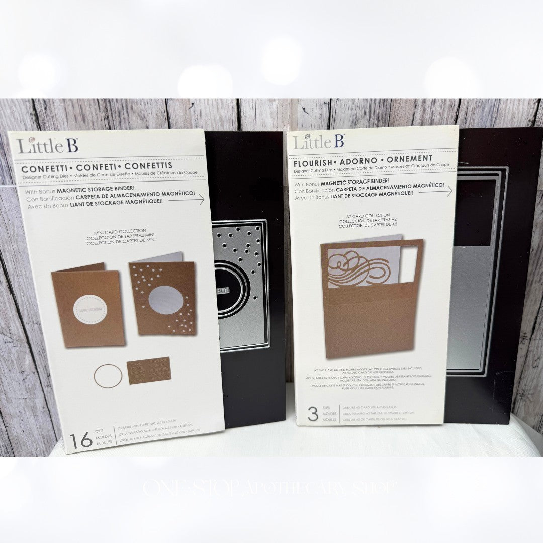 Little B CONFETTI & FLOURISH Card Making Dies