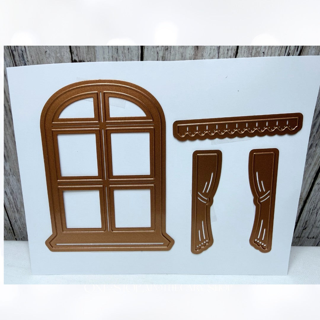 Spellbinders GRAND WINDOW Curtains Dies
