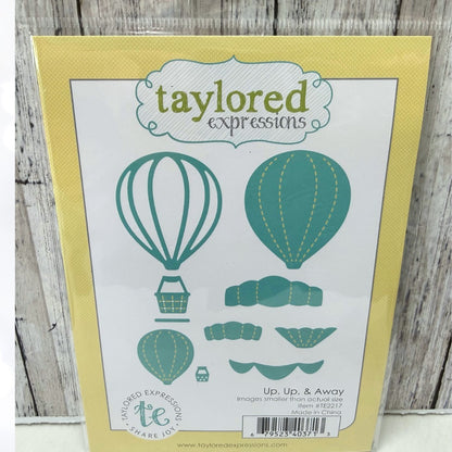 Taylored Expressions UP UP & AWAY Hot Air Balloon Dies