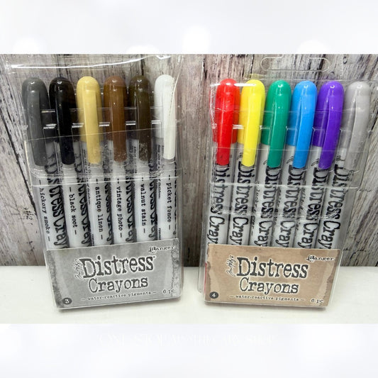 Tim Holtz DISTRESS CRAYONS Sets 3 & 4