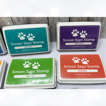Simon Says Stamp PREMIUM DYE INK Stamp Pads Lot of 13