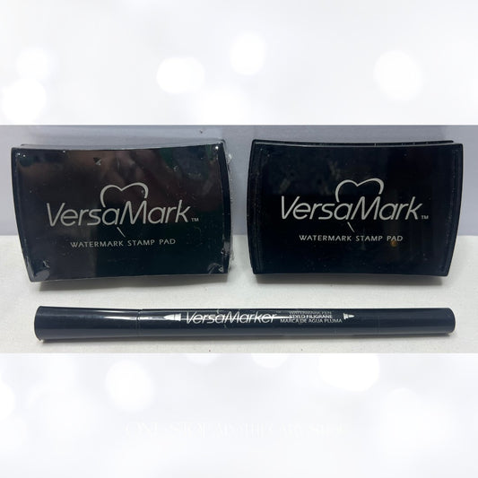 Tsukineko VERSAMARK Watermark Ink Pads Marker Pen Lot
