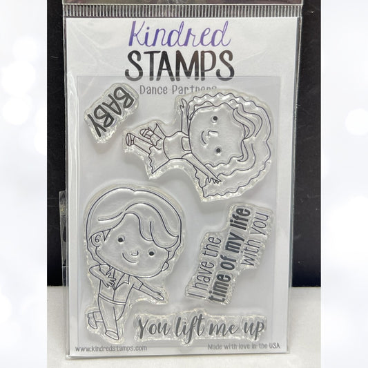 Kindred Stamps DANCE PARNERS Dirty Dancing Rubber Stamps