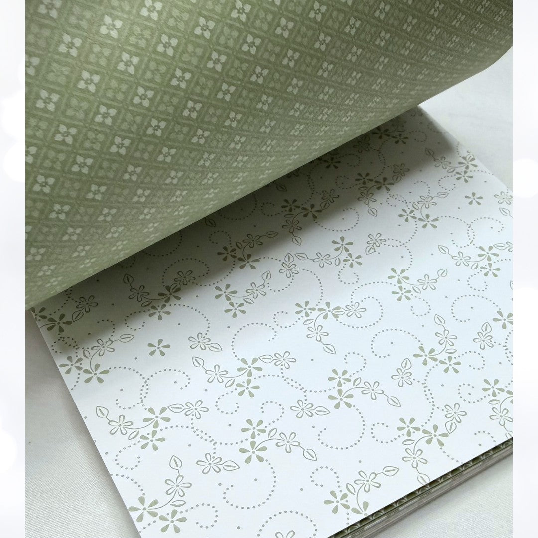 Stampin Up PRINTS PACK Patterns Pack III 6x6 Cardstock Paper Lot of 2