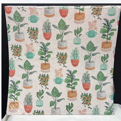 Stampin Up BLOOM WHERE YOU'RE PLANTED Plants 12x12 DSP Cardstock Paper 12 Sheets