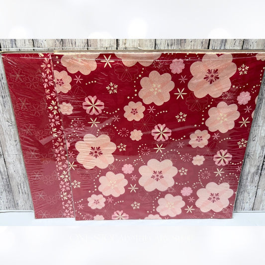 Stampin Up SENDING LOVE Valentines Day 12x12 DSP Cardstock Paper 16 Sheets