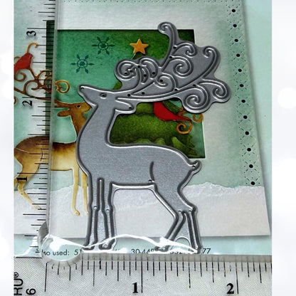 Penny Black LEAP OF JOY Reindeer Christmas Inspired Dies