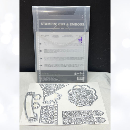 Stampin Up DOILY WISHES Birthday Dies