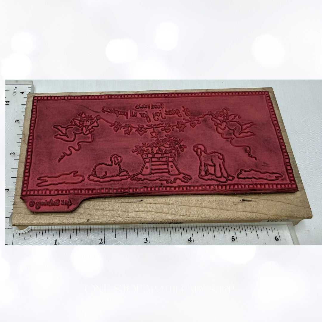 Stamps Happen CHRISTMAS Heidi Satterberg Religious Nativity Rubber Stamps 