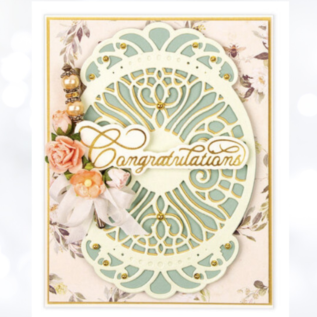 Spellbinders OVAL CORONET Dies