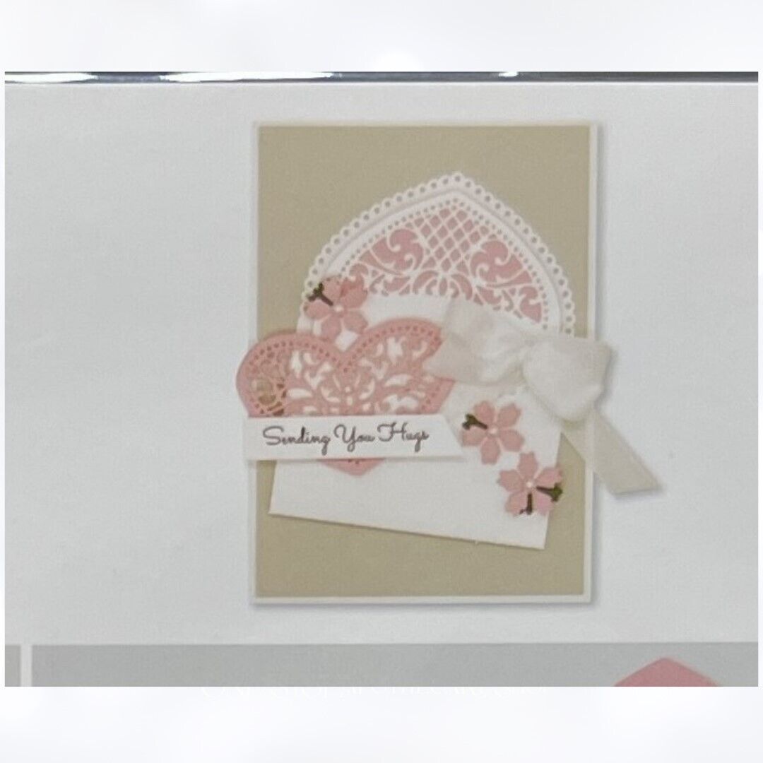 Spellbinders SWEETHEART ENVELOPE & Notecard APG Die of the Month Dec 2022