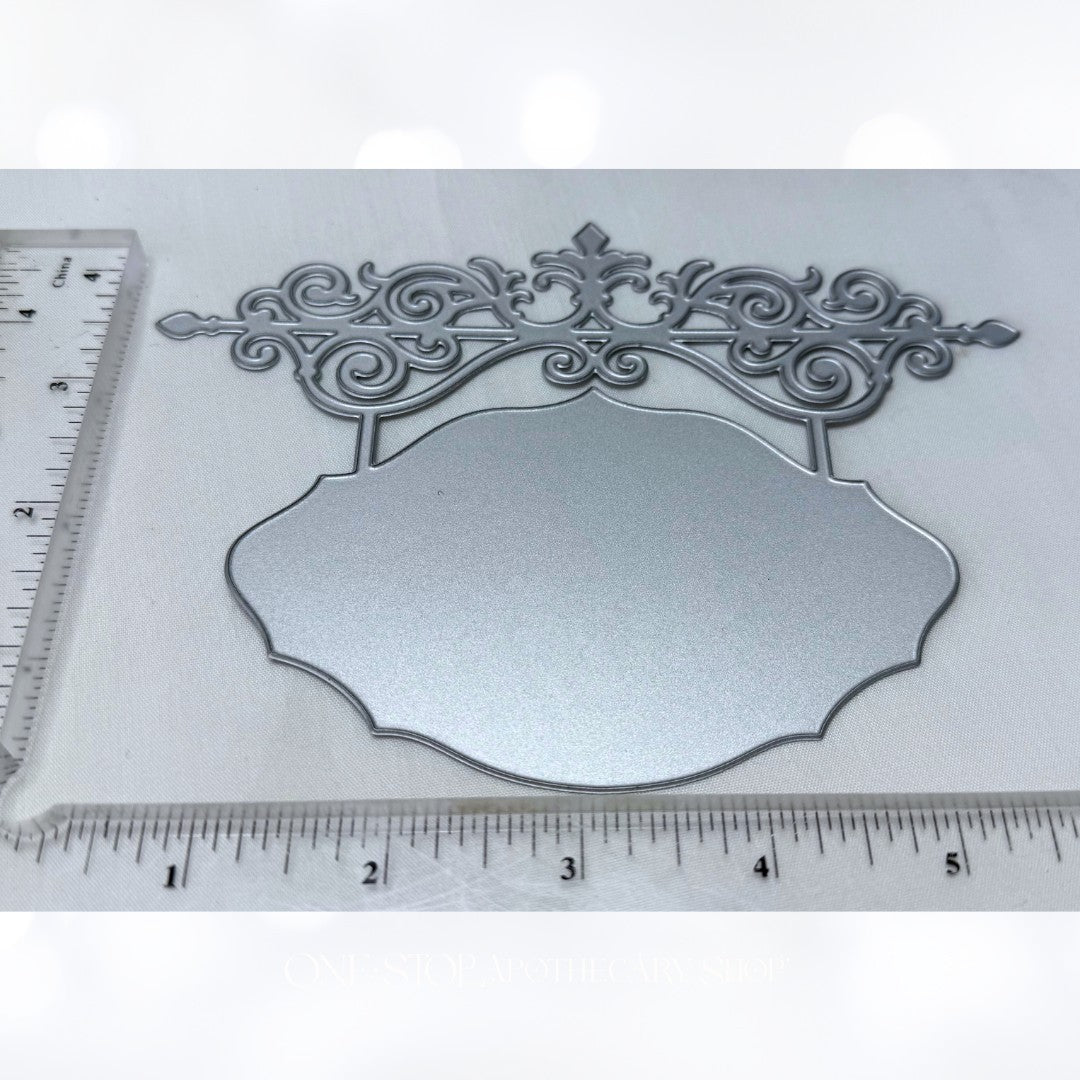 Sizzix CROSS Hanging Sign Religious Thinlits Dies Set of 2