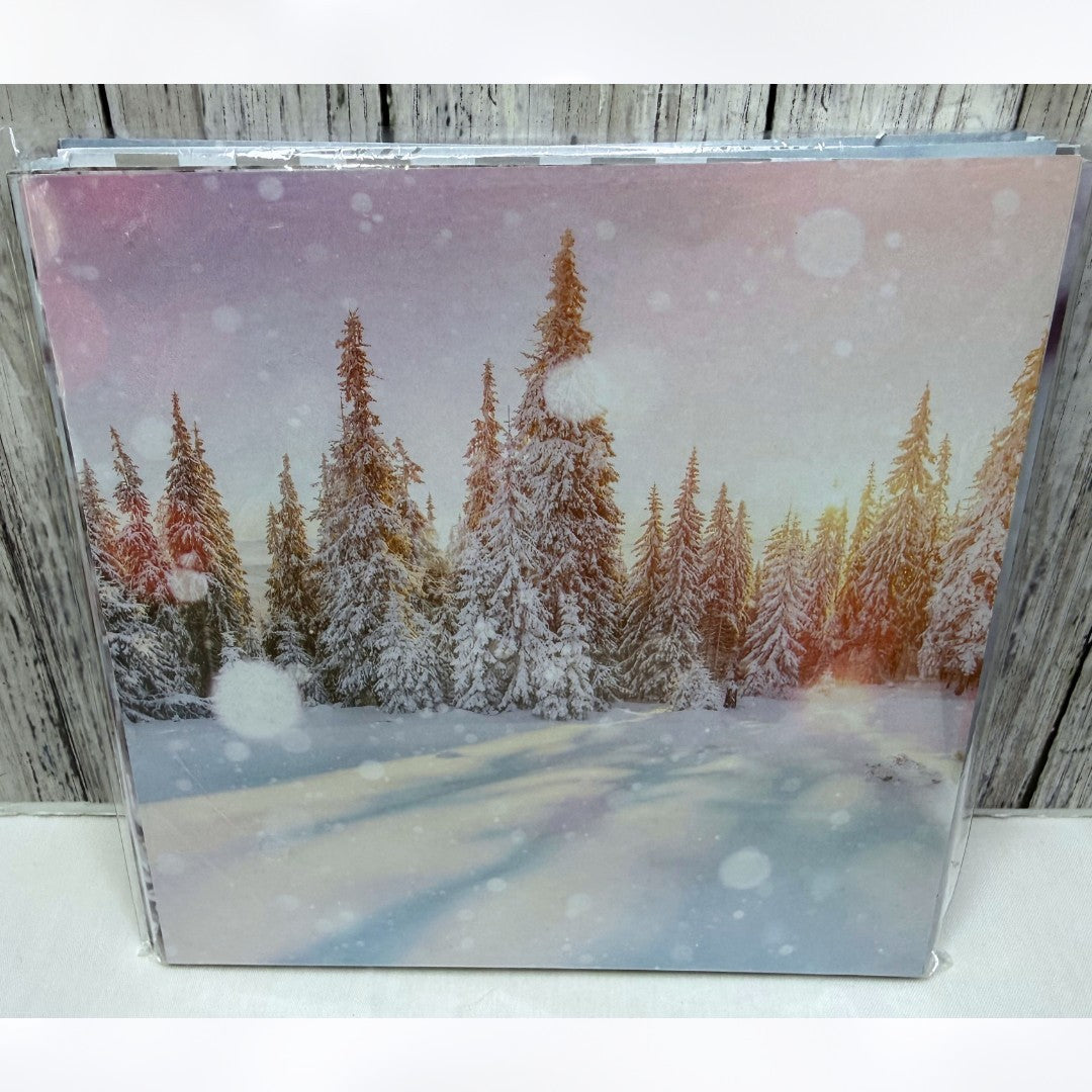 Stampin Up FEELS LIKE FROST 6x6 Christmas DSP Cardstock Paper 48 Sheets