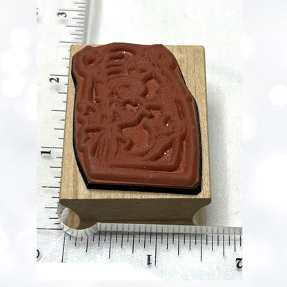 All Night Media CAT IN THE HAT Dr Seuss Wubbulous Window Rubber Stamp