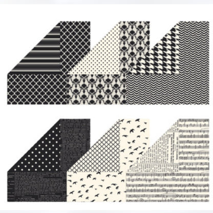 Stampin Up MODERN MEDLEY Music 12x12 Paper DSP Cardstock 12 Sheets