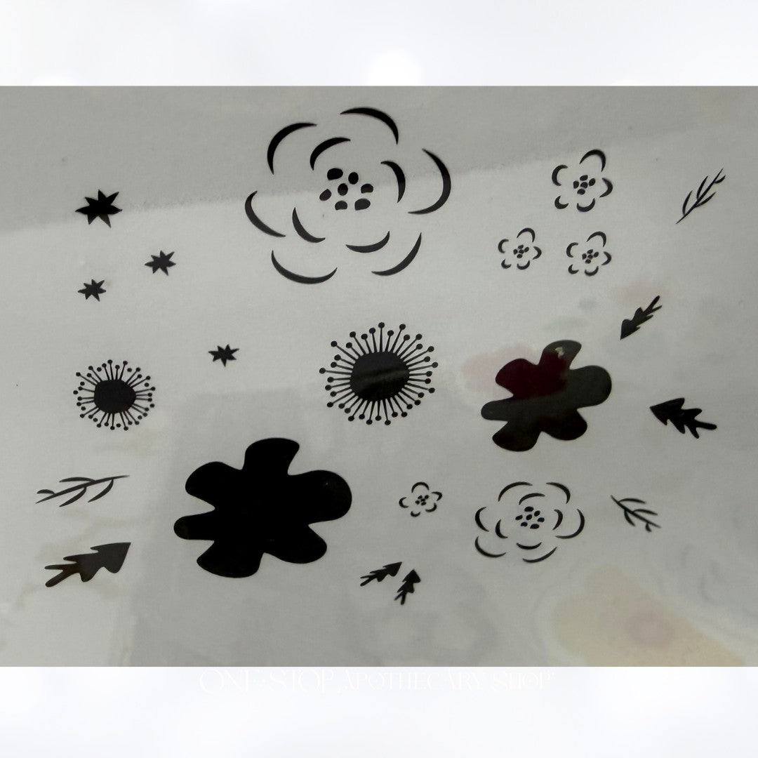 Papertrey Ink COLOR POP FLORALS Flowers Rubber Stamps Dies Paper Kit