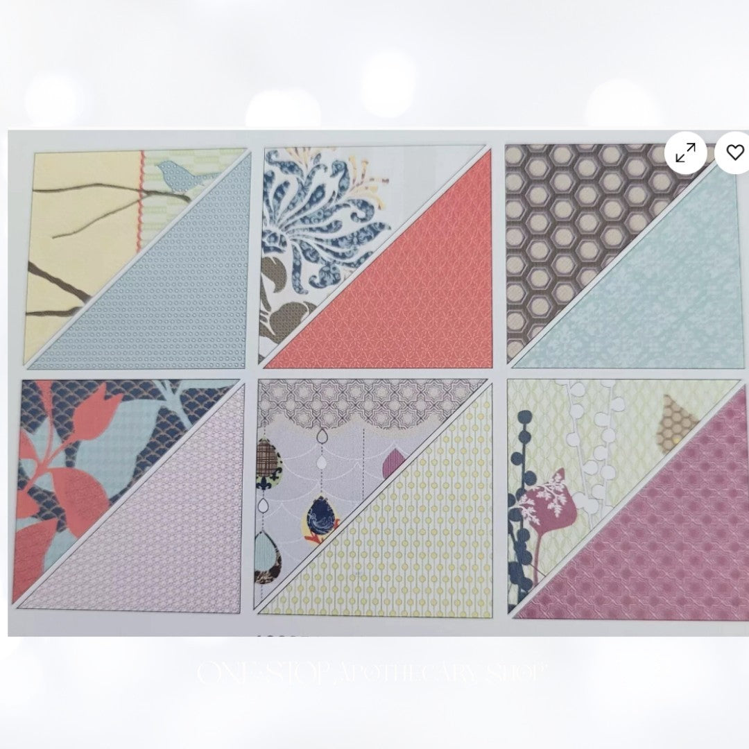 Stampin Up POCKETFUL OF POSIES Paper 12x12 DSP Cardstock Set of 21