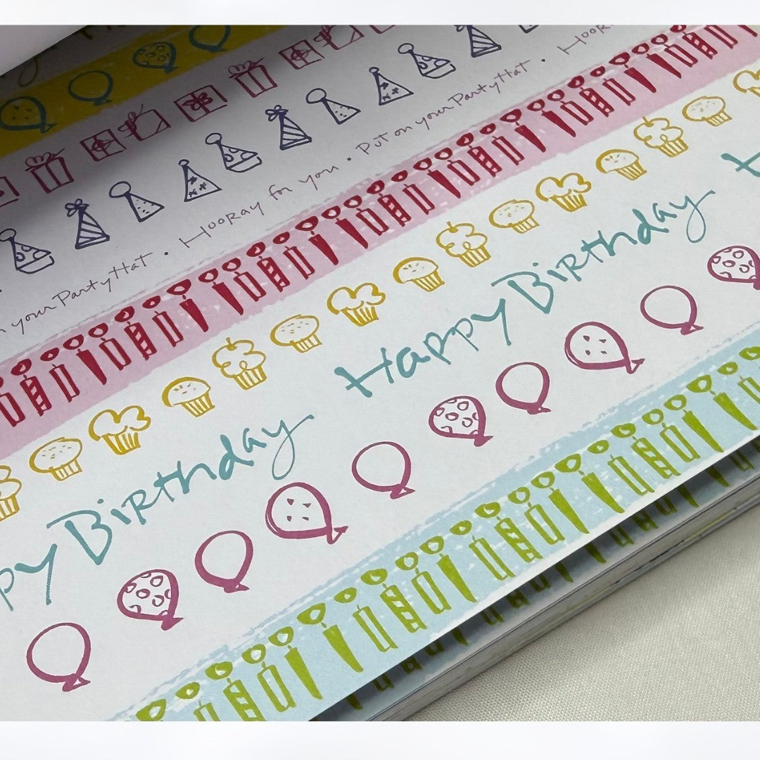 Newtons Nook DOG CAT Birthday 6x6 Paper Cardstock Packs Lot of 4