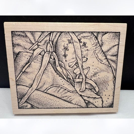 Peddlers Pack BABY SHOES Shower Boy Girl Rubber Stamp