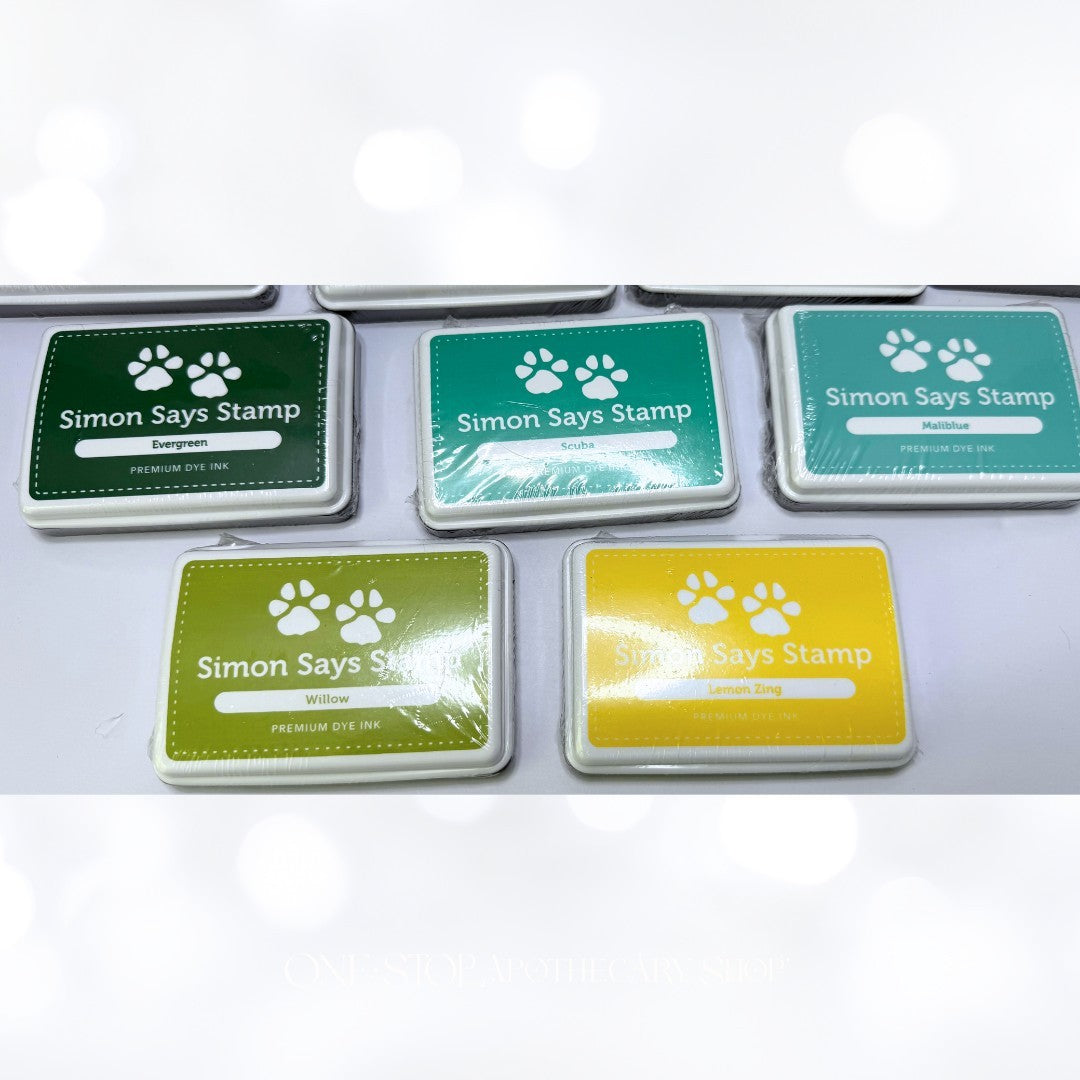 Simon Says Stamp PREMIUM DYE INK Stamp Pads Lot of 13