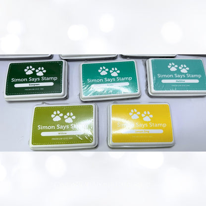 Simon Says Stamp PREMIUM DYE INK Stamp Pads Lot of 13