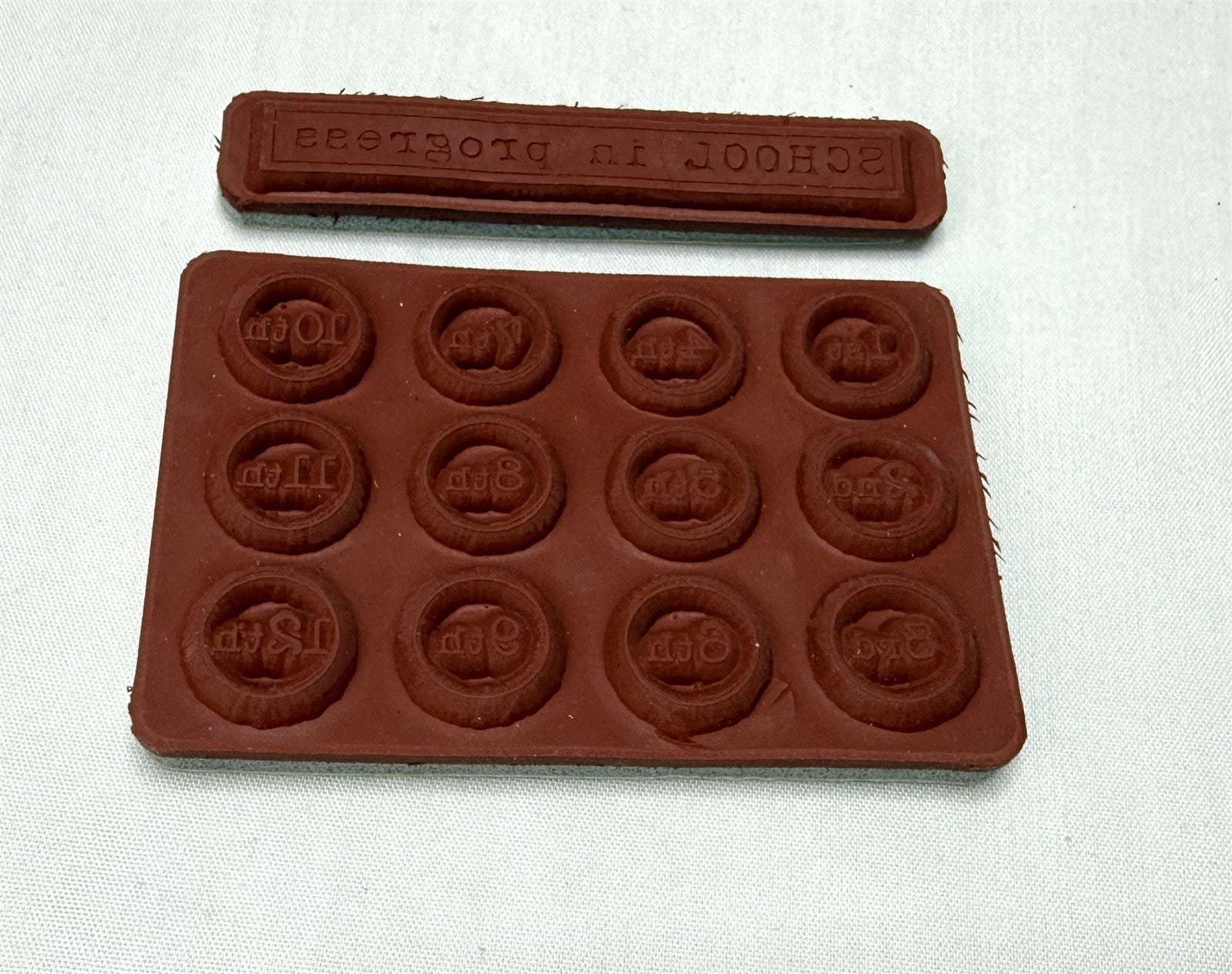 Unity Stamps YOU CAN DO ANYTHING Mixed Media Planner Journal Rubber Stamps