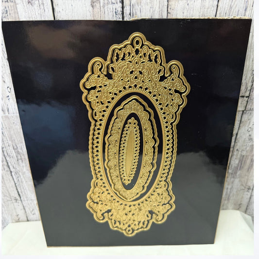 Anna Griffin FRENCH SLIMLINE Concentric 3D Dies