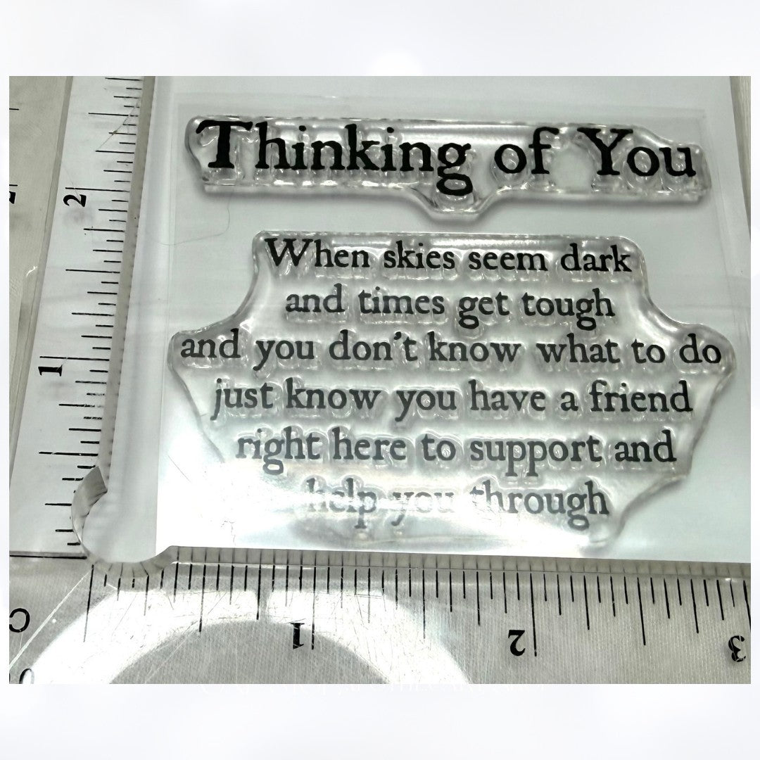 Visible Image LAUGH CHANCES Daughter Mixed Media Sentiments Quotes Rubber Stamps