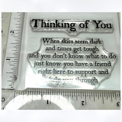 Visible Image LAUGH CHANCES Daughter Mixed Media Sentiments Quotes Rubber Stamps