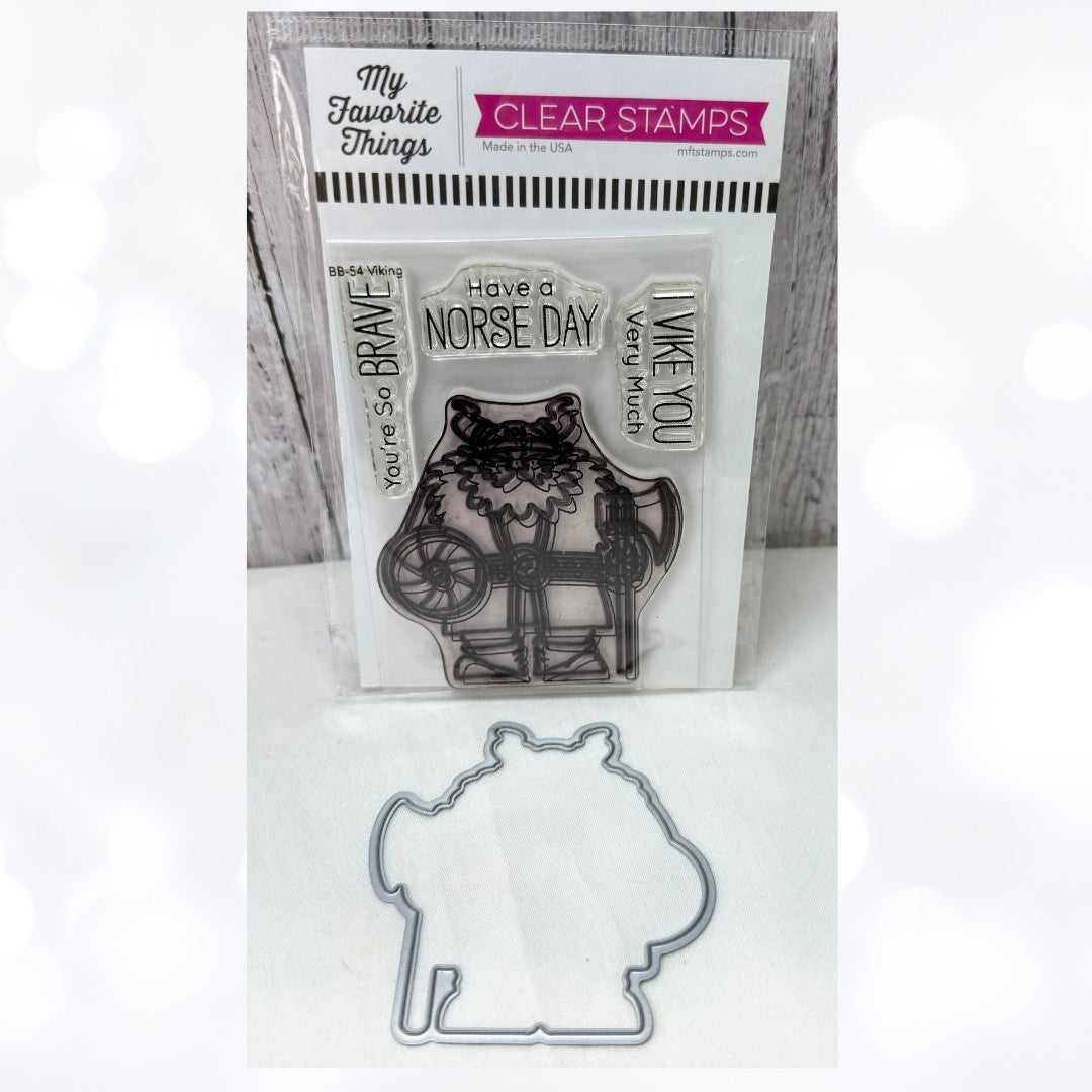 My Favorite Things VIKING Rubber Stamps Die