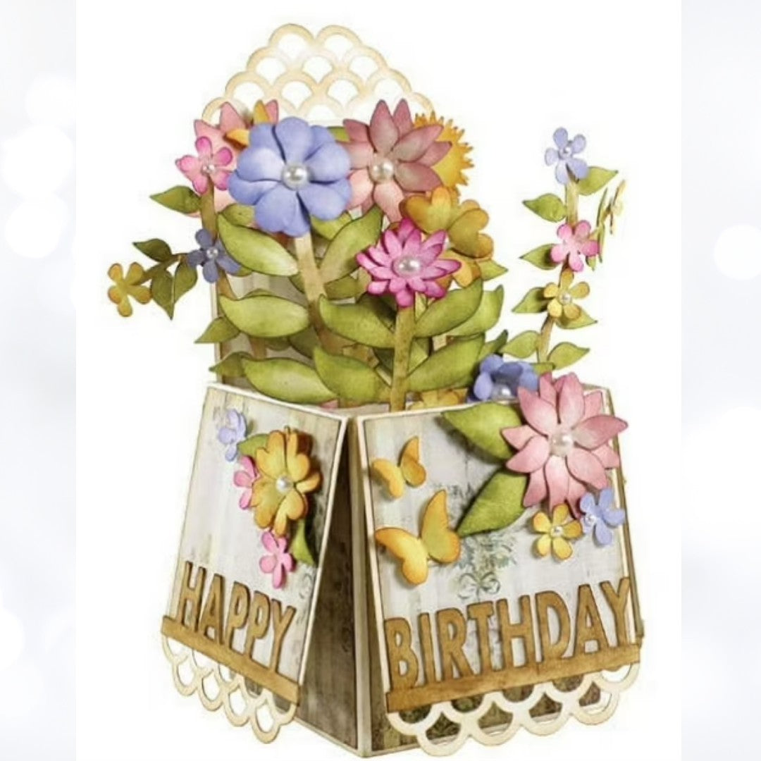 Spellbinders SCALLOPED POP UP BOX Dies