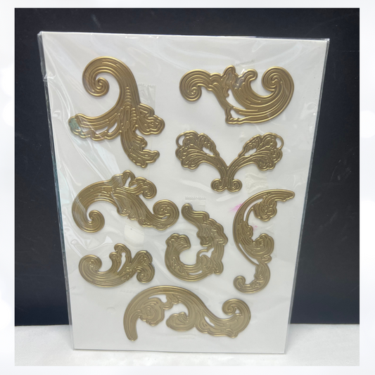 Anna Griffin FLOURISH IMPRESSION Dies Rare