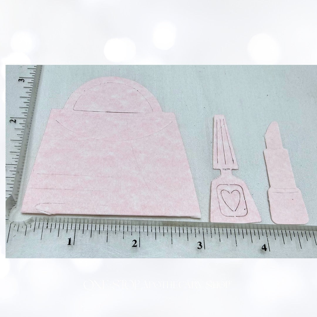 Sizzix Originals FASHION Dress Purse Makeup Accessories Dies Lot of 3
