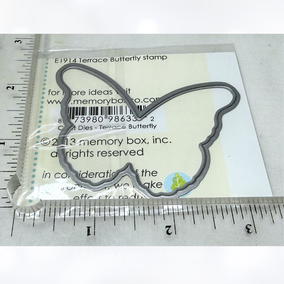 Memory Box DAISY FLOWER FRAME Butterfly Dress Dies Lot