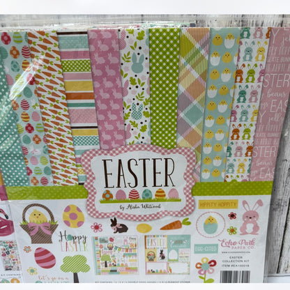 Echo Park EASTER Love Notes Summer Valentines 12x12 Scrapbook Kits Lot of 3