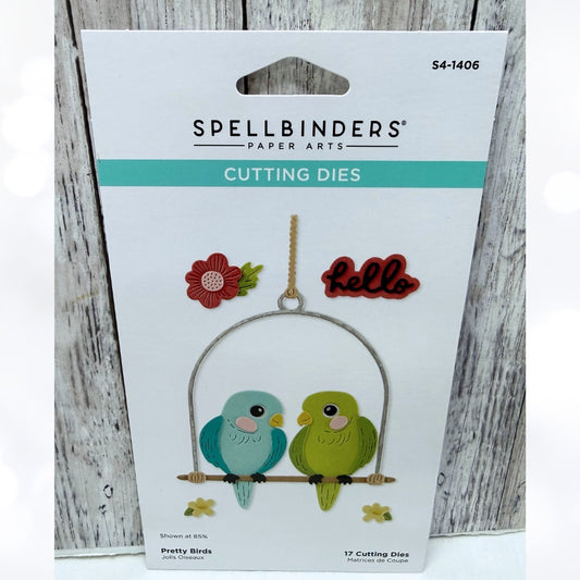Spellbinders PRETTY BIRDS Love Dies