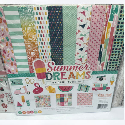 Echo Park EASTER Love Notes Summer Valentines 12x12 Scrapbook Kits Lot of 3