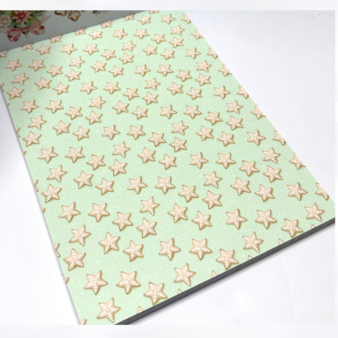 Mintay MERRY & JOY Christmas x8 Paper Cardstock Stickers Die Cuts Kit